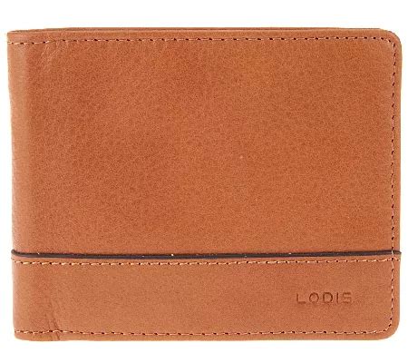 lodis bifold italian leather wallet with built-in rfid protection|LODIS Bi.